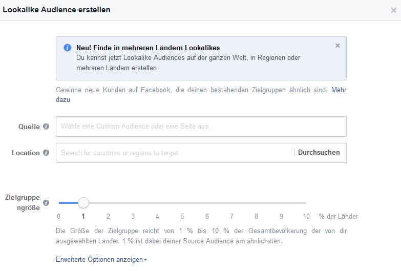 Teil 2 Facebook Marketing, um die gewünschte Zielgruppe zu erreichen